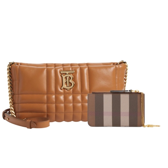 BURBERRY Lola Shoulder Bag and Kelbrook Card Case Bundle - Picture 3 of 17